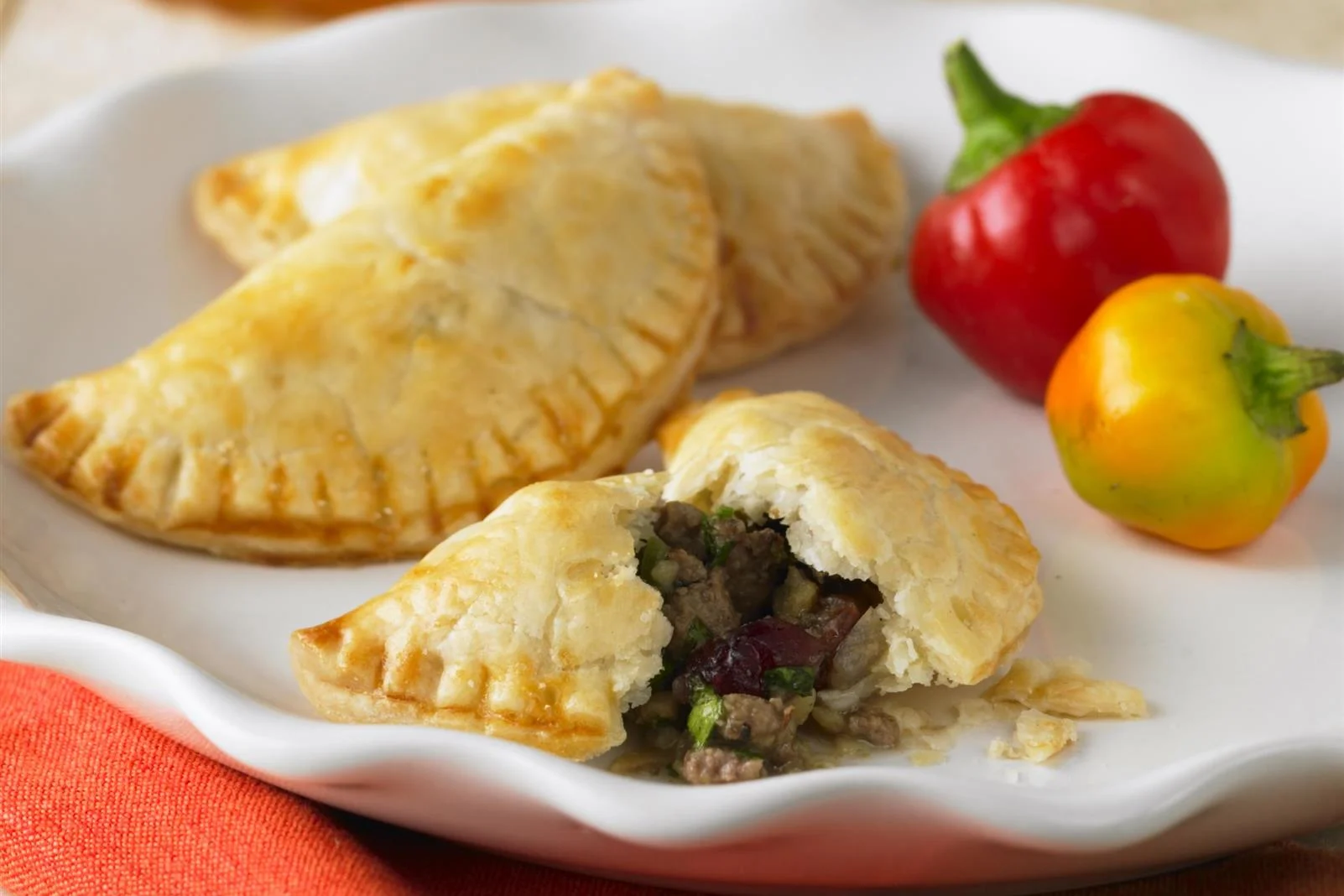 Beef Empanadas with Cranberries